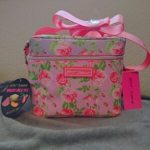 Betsey Johnson Floral Crossbody Bag